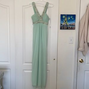[Size 3] City Studio Mint Prom Dress